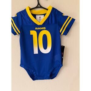 Cooper Kupp LA Rams NFL Team Apparel Infant Jersey Bodysuit -Size 12 Months